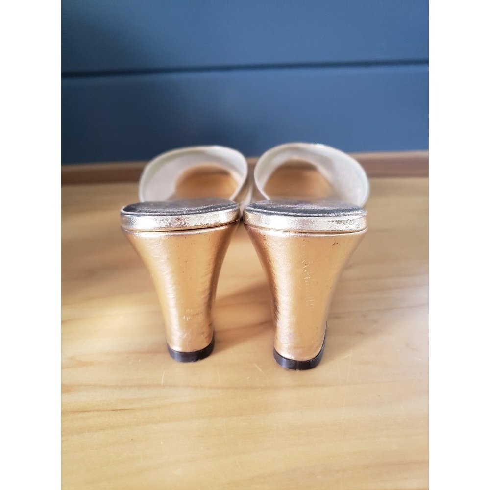 Vintage Jaques Levine Gold Slides - Picture 4 of 7